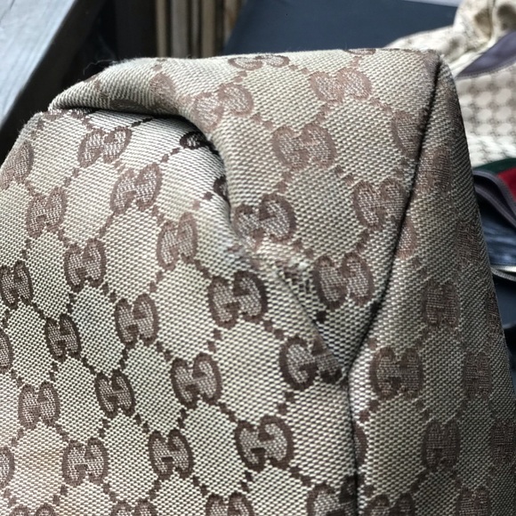 COPY - Gucci GG Monogram Canvas Medium Horsebit Hobo Bag - Picture 4 of 5